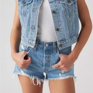 Levi’s original 501 denim shorts
